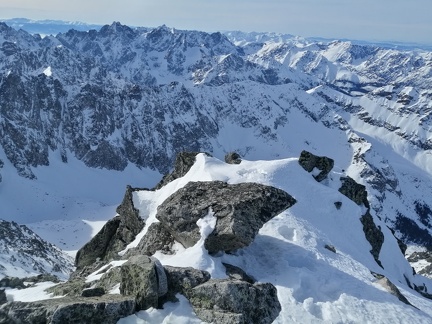 Tatry Wysokie z Lodowego Szczytu