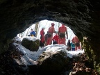 Taki widok na ekipę z otworu Jaskini w Zielonej Gorze 3330730P3330728